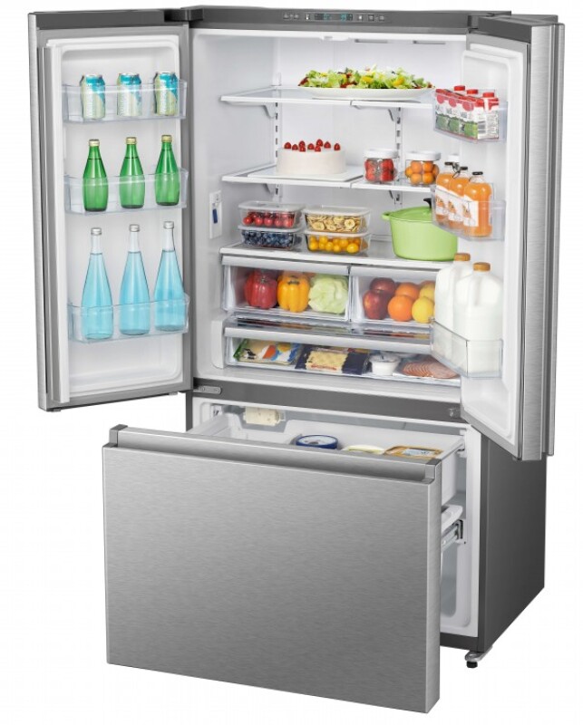 36 inch 21.2 CF French Door Refrigerator with Ice Maker HRF209N6CSE, product image 6 of 22
