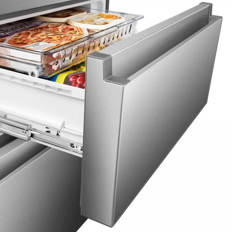 14.8-cu.ft. 4 Door Counter-Depth French Door Refrigerator HRM145N6AVD, product image 4 of 15