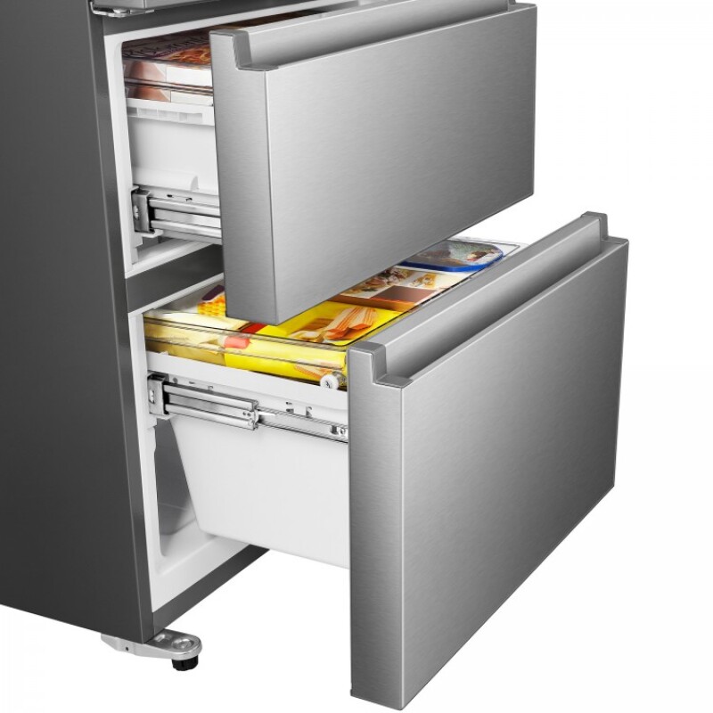 14.8-cu.ft. 4 Door Counter-Depth French Door Refrigerator HRM145N6AVD, product image 8 of 15