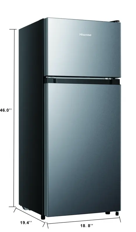 4.4 Cu. Ft. Double Door Compact Refrigerator HRT044VE