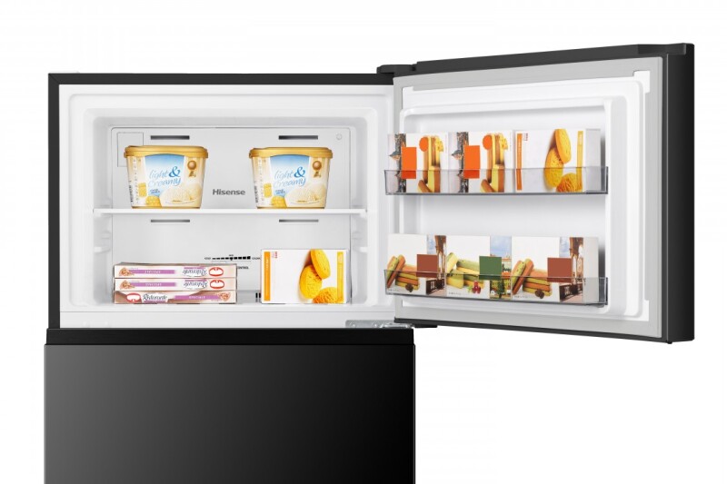 18 cu Ft Top Mount Freezer Refrigerator With Ice Maker Ready HRT180N6ABD, product image 2 of 12