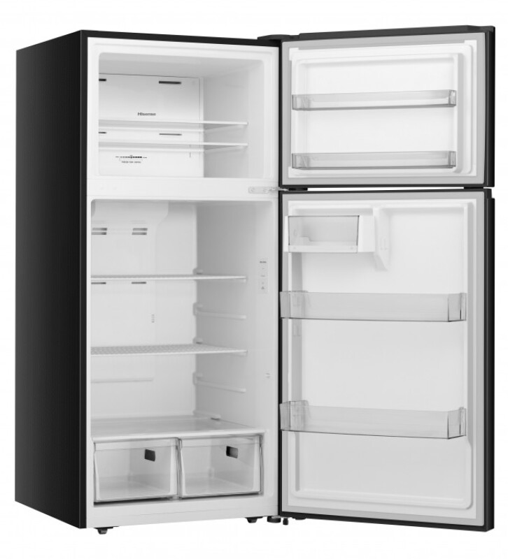 18 cu Ft Top Mount Freezer Refrigerator With Ice Maker Ready HRT180N6ABD, product image 5 of 12