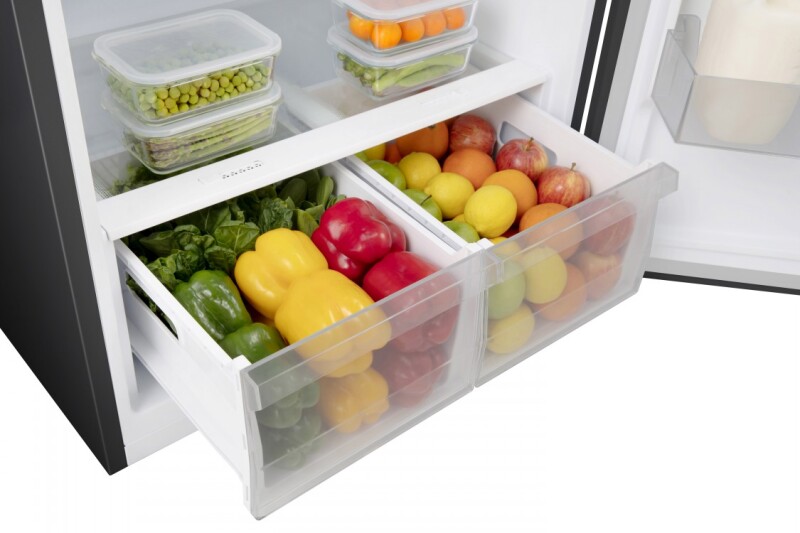 18 cu Ft Top Mount Freezer Refrigerator With Ice Maker Ready HRT180N6ABD, product image 8 of 12
