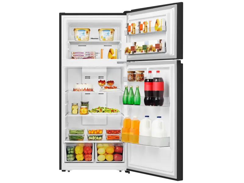 18 cu ft Top Mount Garage Ready Refrigerator Energy Star HRT180N6ABE, product image 4 of 9