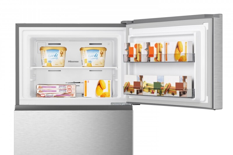 18 cu Ft Top Mount Freezer Refrigerator With Ice Maker Ready HRT180N6AVD, product image 3 of 13