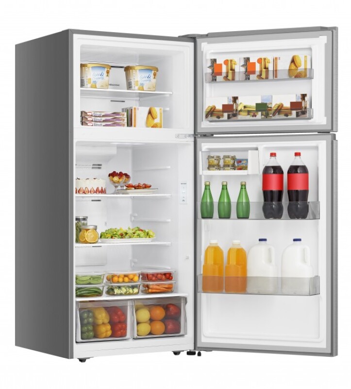 18 cu Ft Top Mount Freezer Refrigerator With Ice Maker Ready HRT180N6AVD, product image 5 of 13