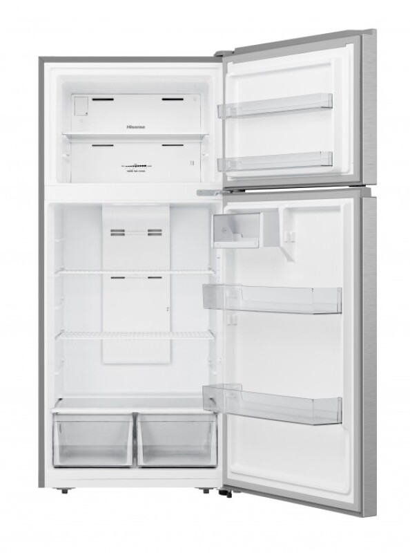 18 cu Ft Top Mount Freezer Refrigerator With Ice Maker Ready HRT180N6AVD, product image 8 of 13