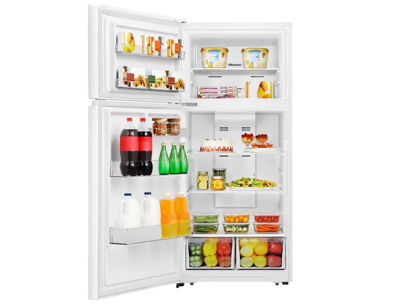 18 cu ft Top Mount Garage Ready Refrigerator Energy Star (white) HRT180N6AWE, product image 10 of 10