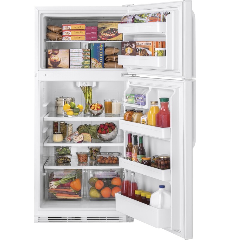 18.1 Cu. Ft. Top Freezer Refrigerator18.1 Cu. Ft. Top Freezer Refrigerator HRT18RCPW