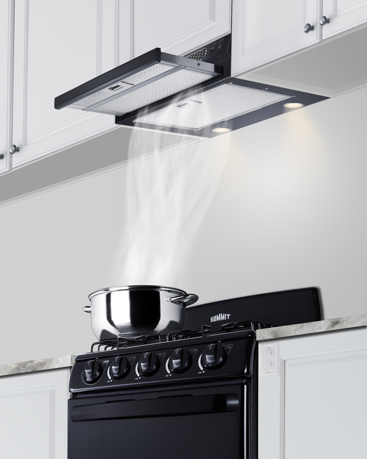 24" Wide Under Cabinet Range Hood (ADA Compliant) HRTX24BADA
