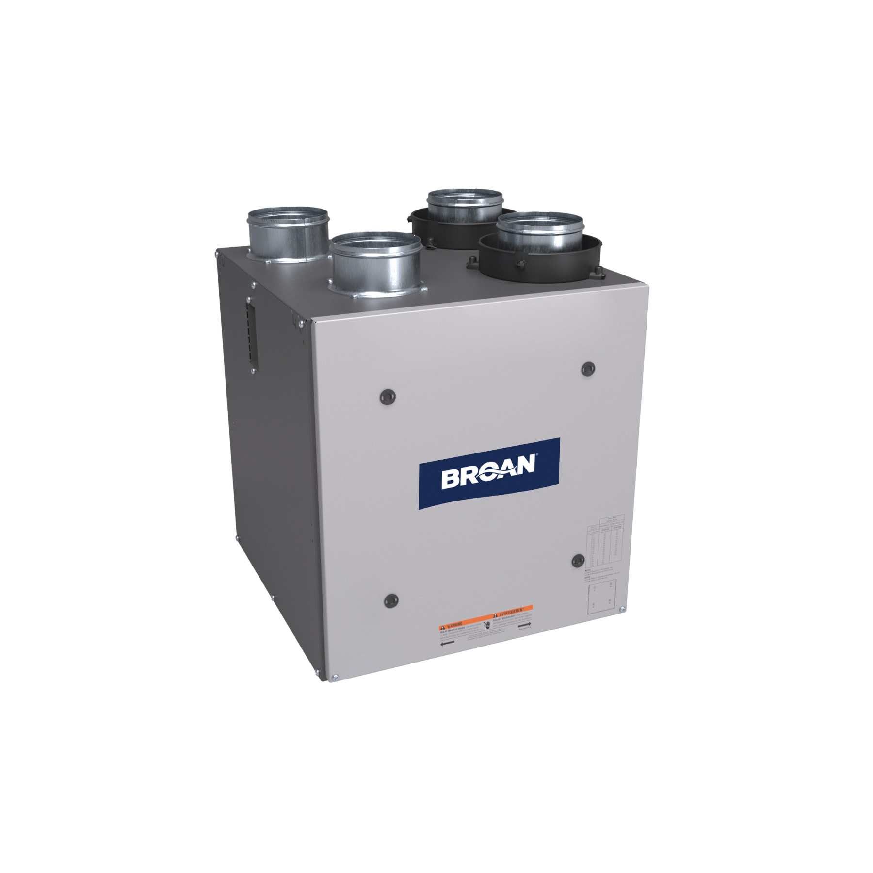 Compact Flex Series High Efficiency Heat Recovery Ventilator, 90 CFM at 0.4 in. w.g. HRV90T