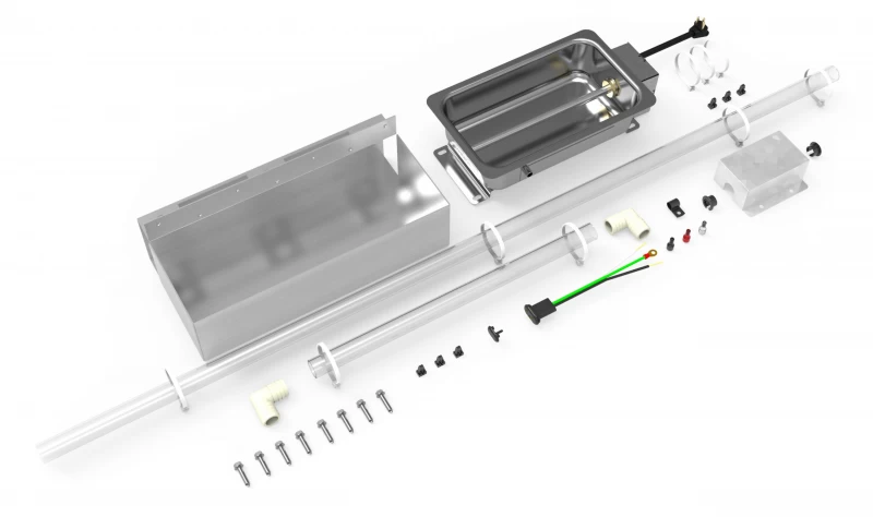 HS-5462, Heated Condensate Pan for Steelheart Series Upright Refrigerators & FreezersTitle HS5462