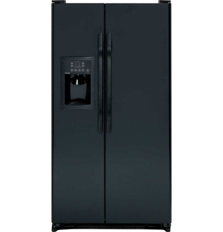 Hotpoint 25.0 Cu. Ft. Side-By-Side Refrigerator with Dispenser Black HSH25IFTBB Picture 1