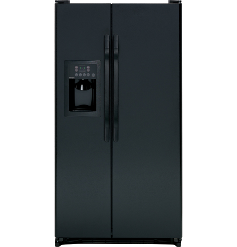 Hotpoint® ENERGY STAR® 25.0 Cu. Ft. Side-By-Side Refrigerator with Dispenser HSH25IFTBB