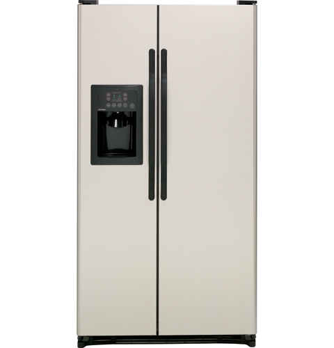 25.0 Cu. Ft. Side-By-Side Refrigerator with Dispenser HSM25GFBSA, product image 2 of 4