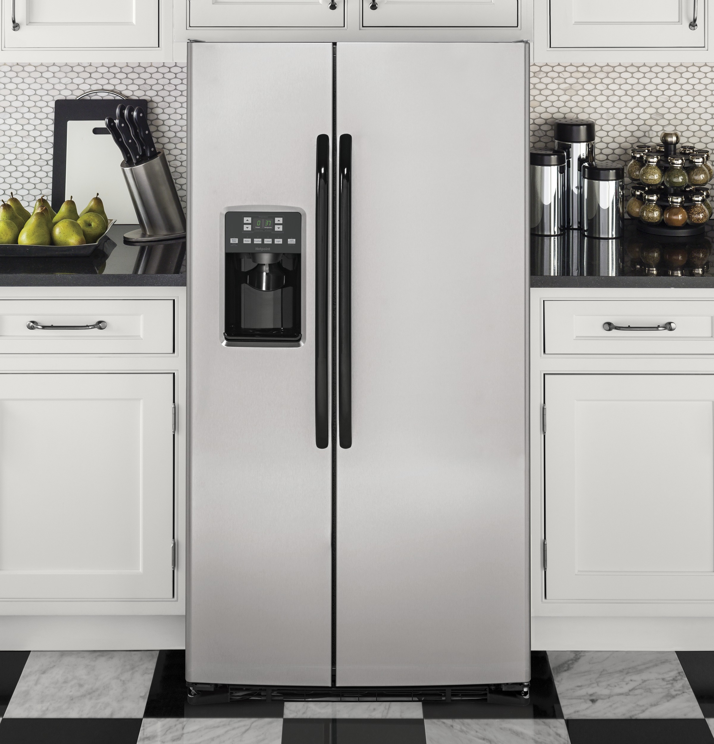 25.4 Cu. Ft. Side-by-Side Refrigerator HSS25ASHSS, product image 6 of 9