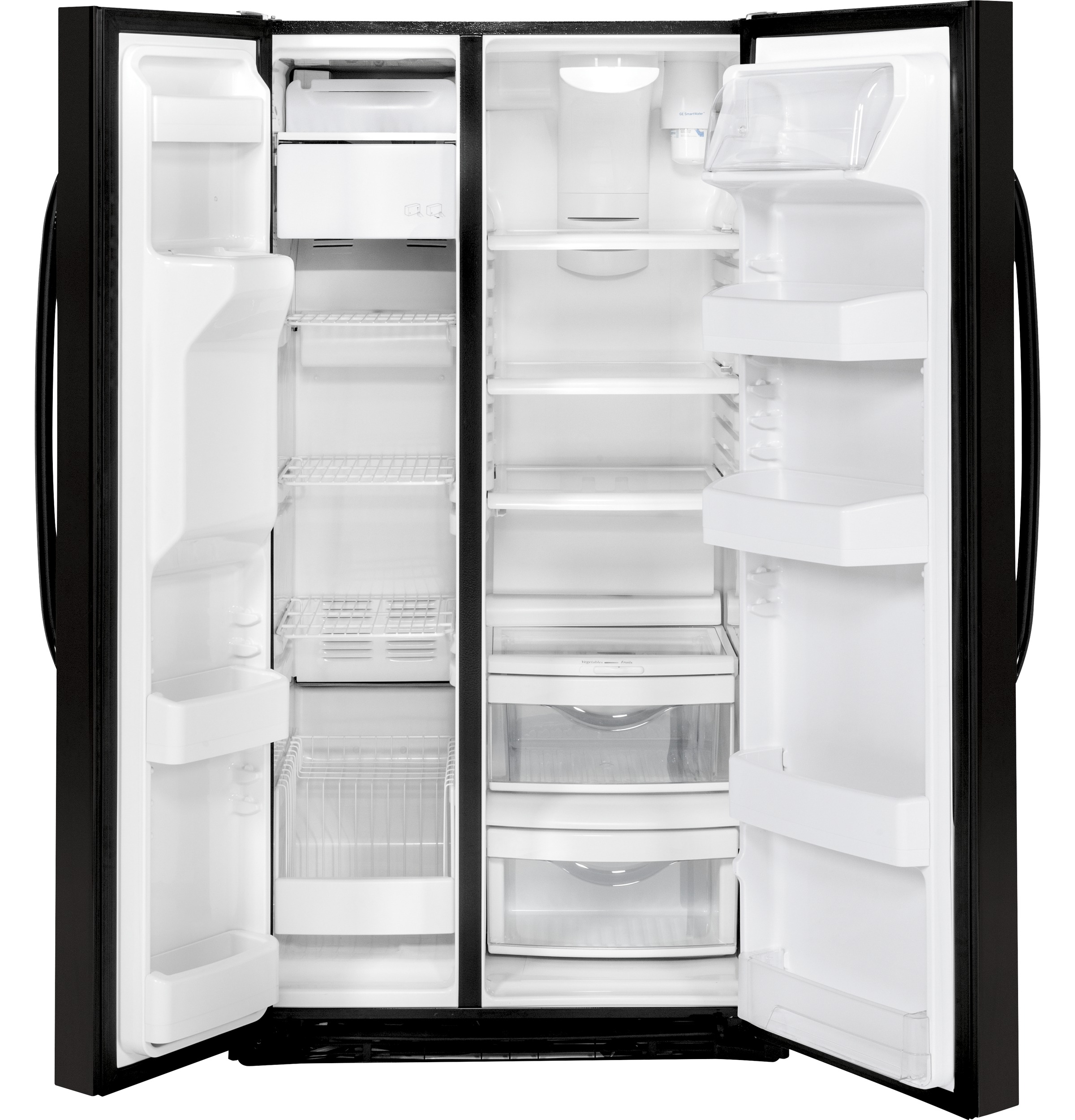 25.3 Cu. Ft. Side-by-Side Refrigerator HSS25ATHBB, product image 6 of 8