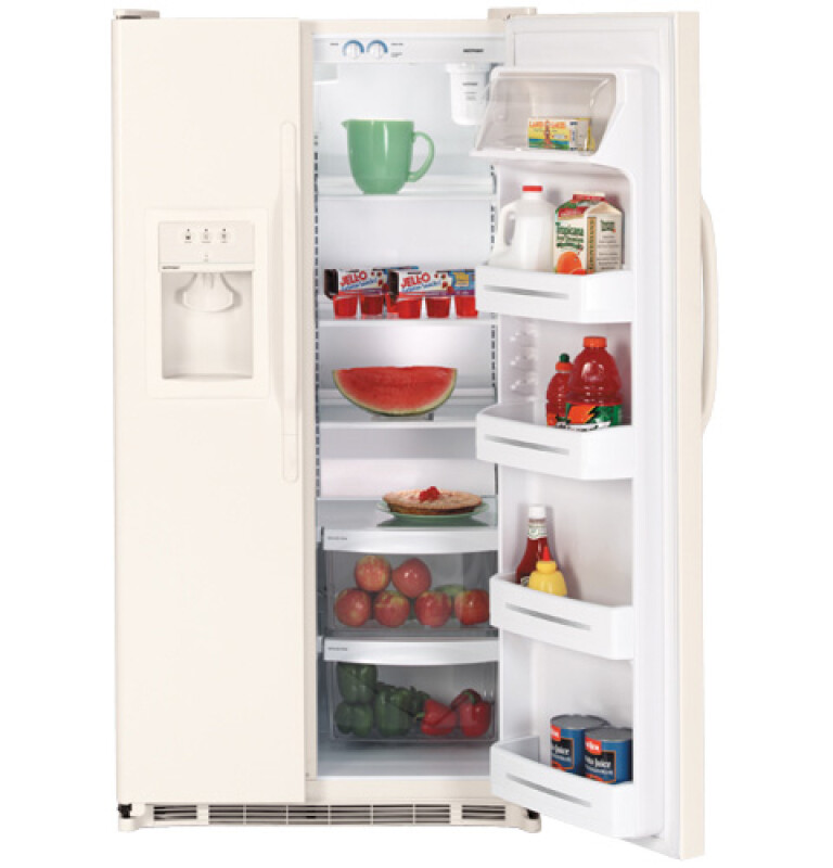 25.0 Cu. Ft. Capacity Side-By-Side Refrigerator HSS25IFPCC