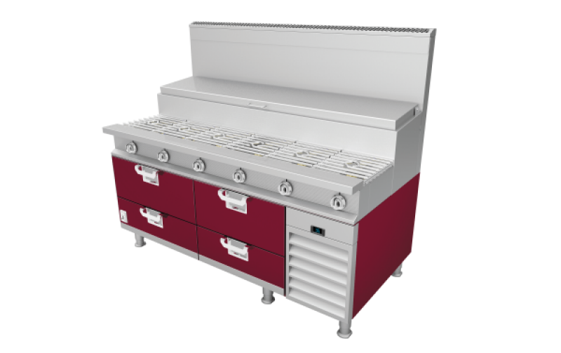 Commercial Sauté Station Base HSS726BG