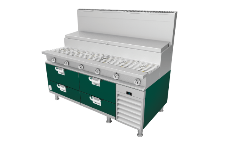 Commercial Sauté Station Base HSS726GR