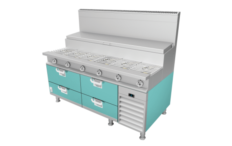 Commercial Sauté Station Base HSS726TQ