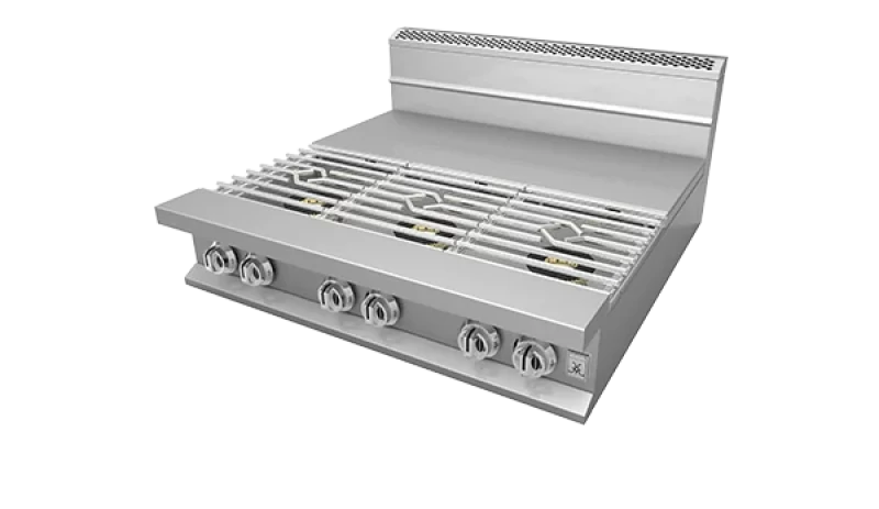 Commercial Split Top Rangetop HST244