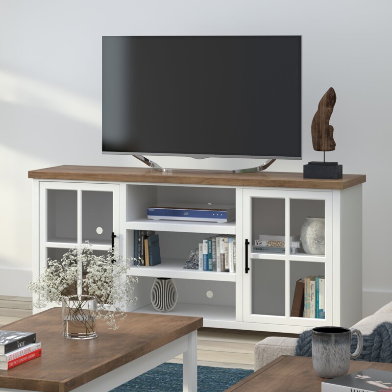Hampton 67" Tv Console HT1210BJW