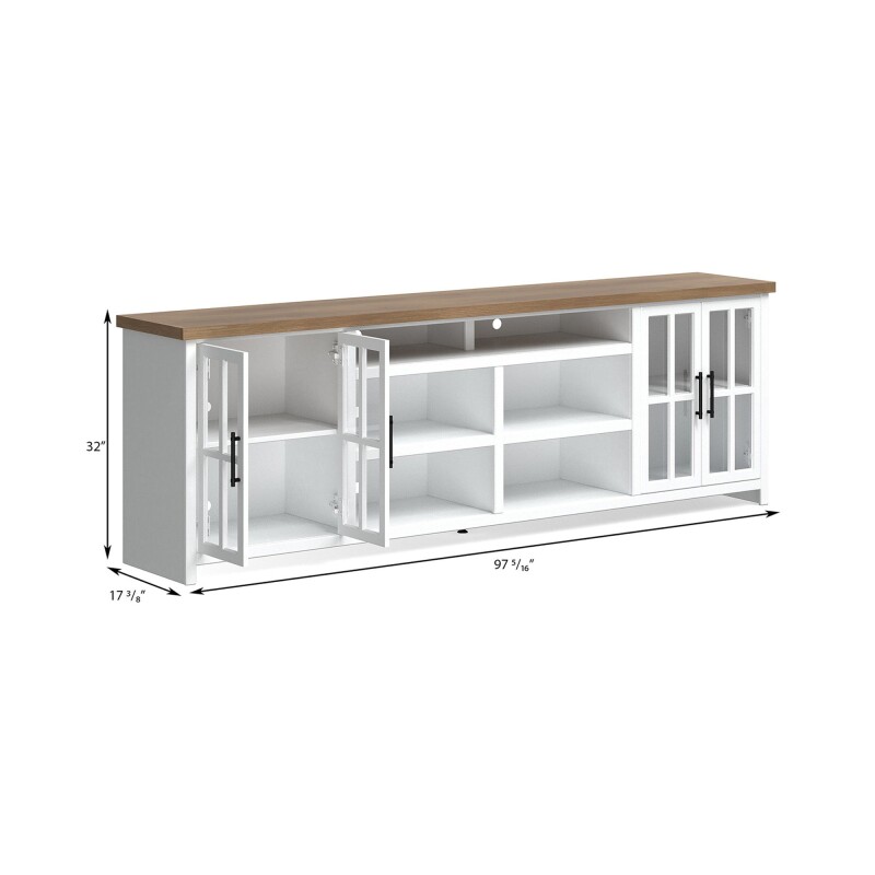 Hampton 96" Tv Console HT1211BJW