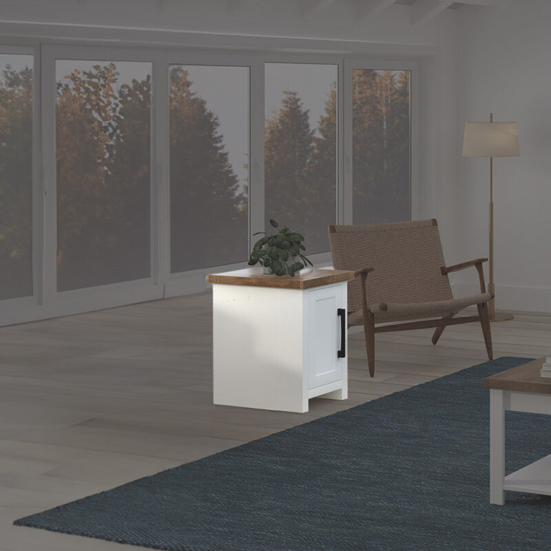 Hampton Chairside Table HT4520BJW