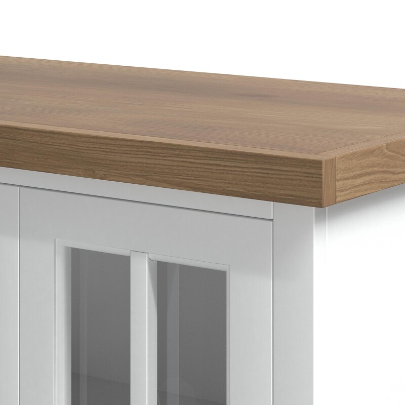 Hampton 96" Fireplace Console HT5410BJW