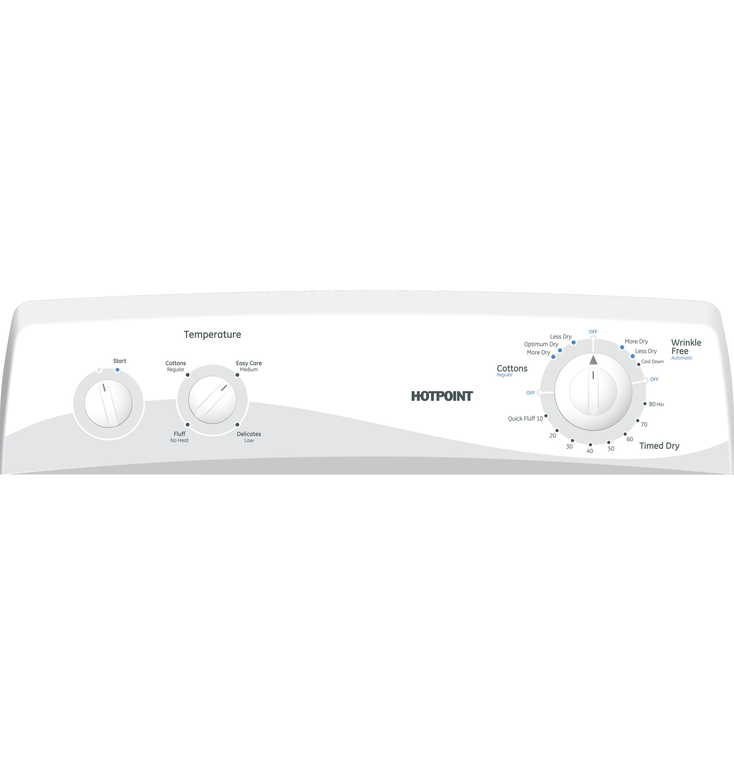 6.8 cu. ft. capacity Dura Drum electric dryer HTDP120EDWW, product image 2 of 6