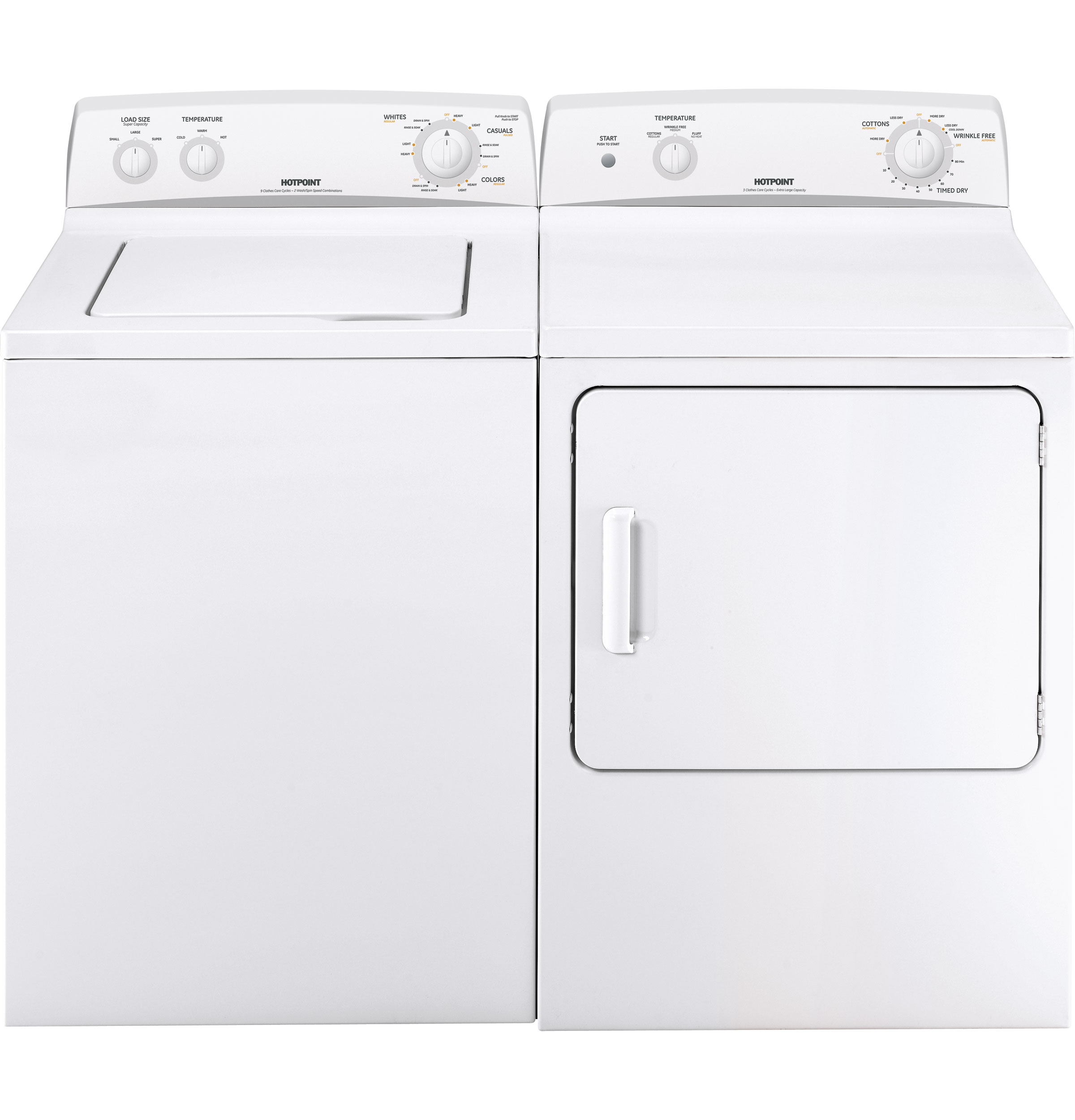 6.0 cu. ft. capacity Dura Drum electric dryer HTDX100EMWW, product image 4 of 9