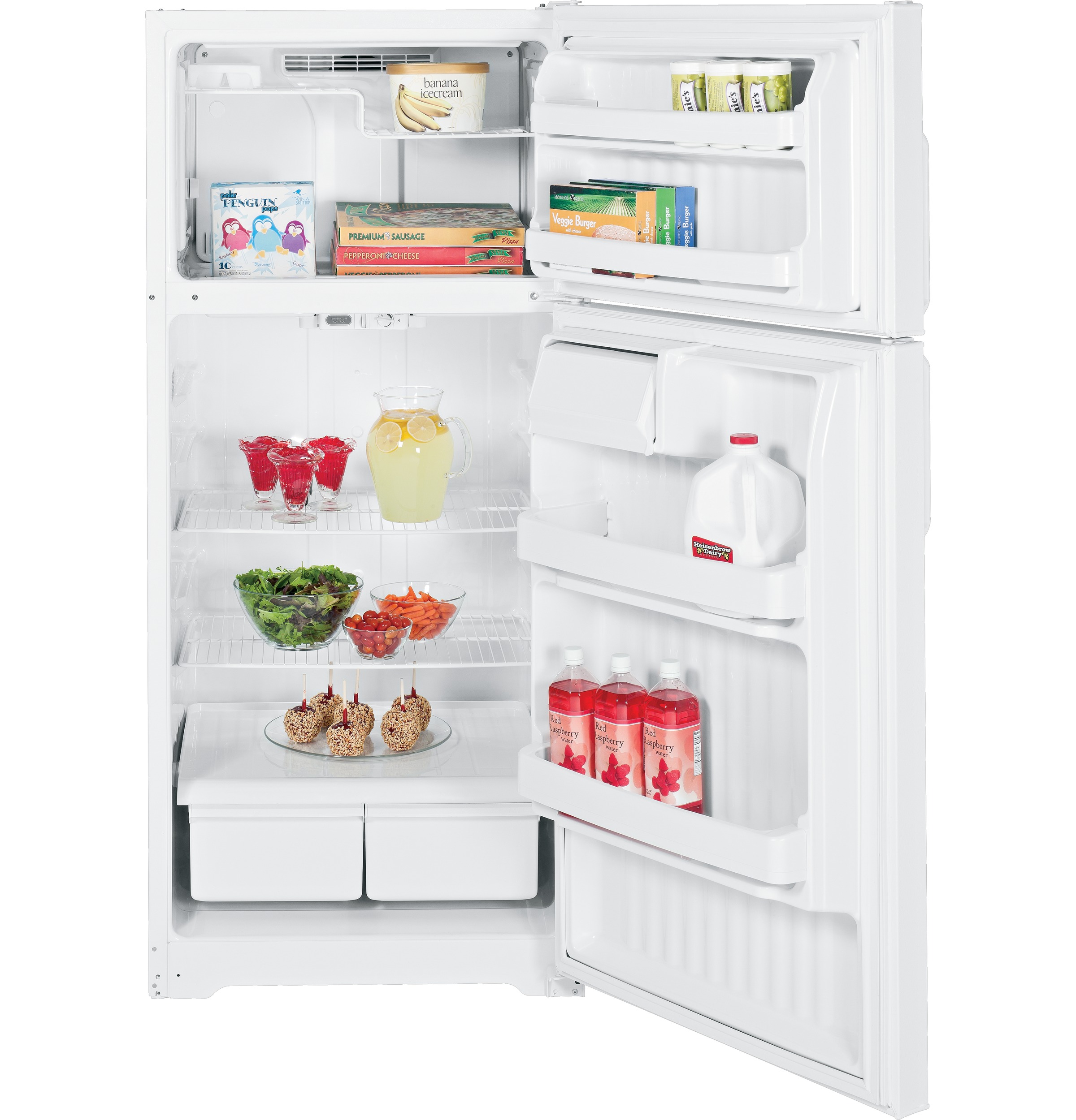 16.5 Cu. Ft. Top-Freezer Refrigerator HTH17CBDLWW