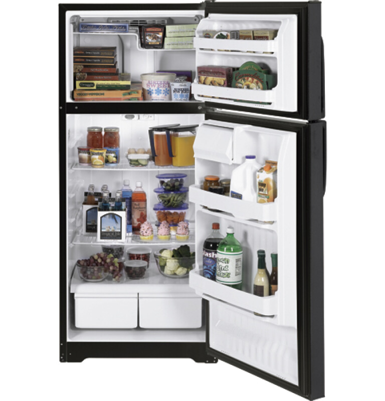 16.5 Cu. Ft. Top-Freezer Refrigerator HTH17CBTBB