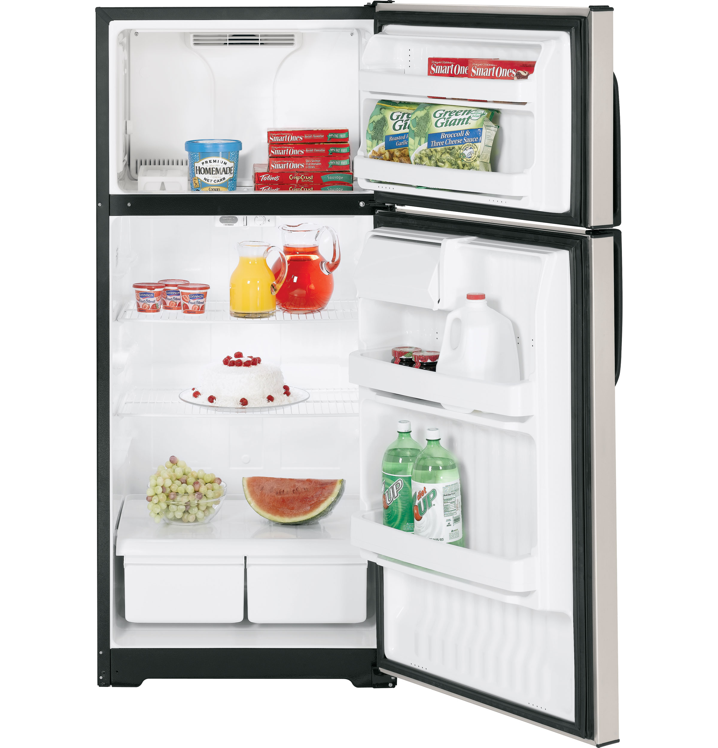 16.6 Cu. Ft. Top-Freezer Refrigerator HTJ17BBZSA