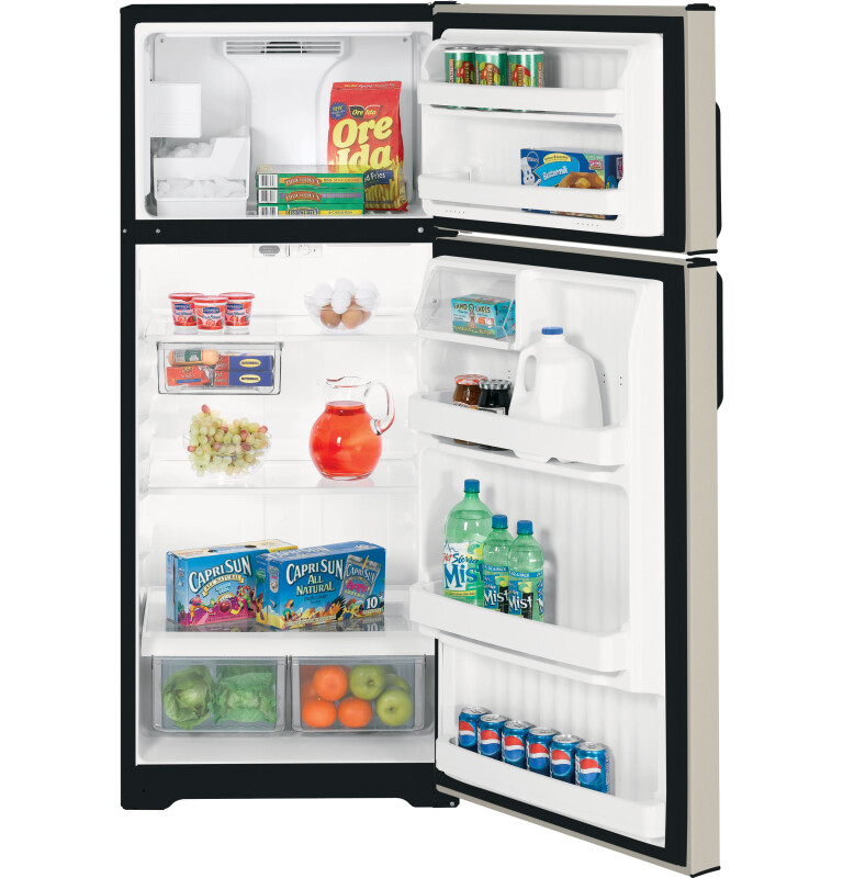 18.2 Cu. Ft. Top-Freezer Refrigerator HTM18GCSSA, product image 2 of 2