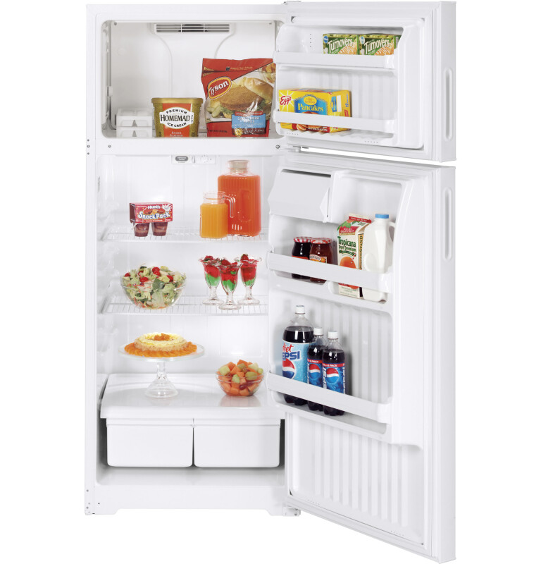 16.6 Cu. Ft. Top-Freezer Refrigerator HTN17BBZLWW