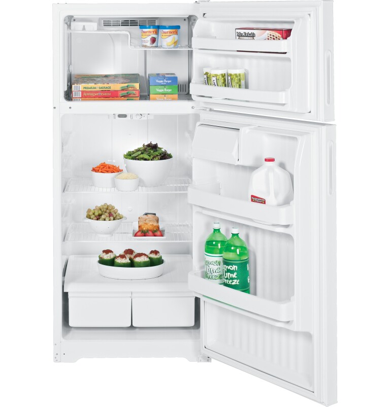 16.5 Cu. Ft. Top-Freezer Refrigerator HTN17CBDLWW