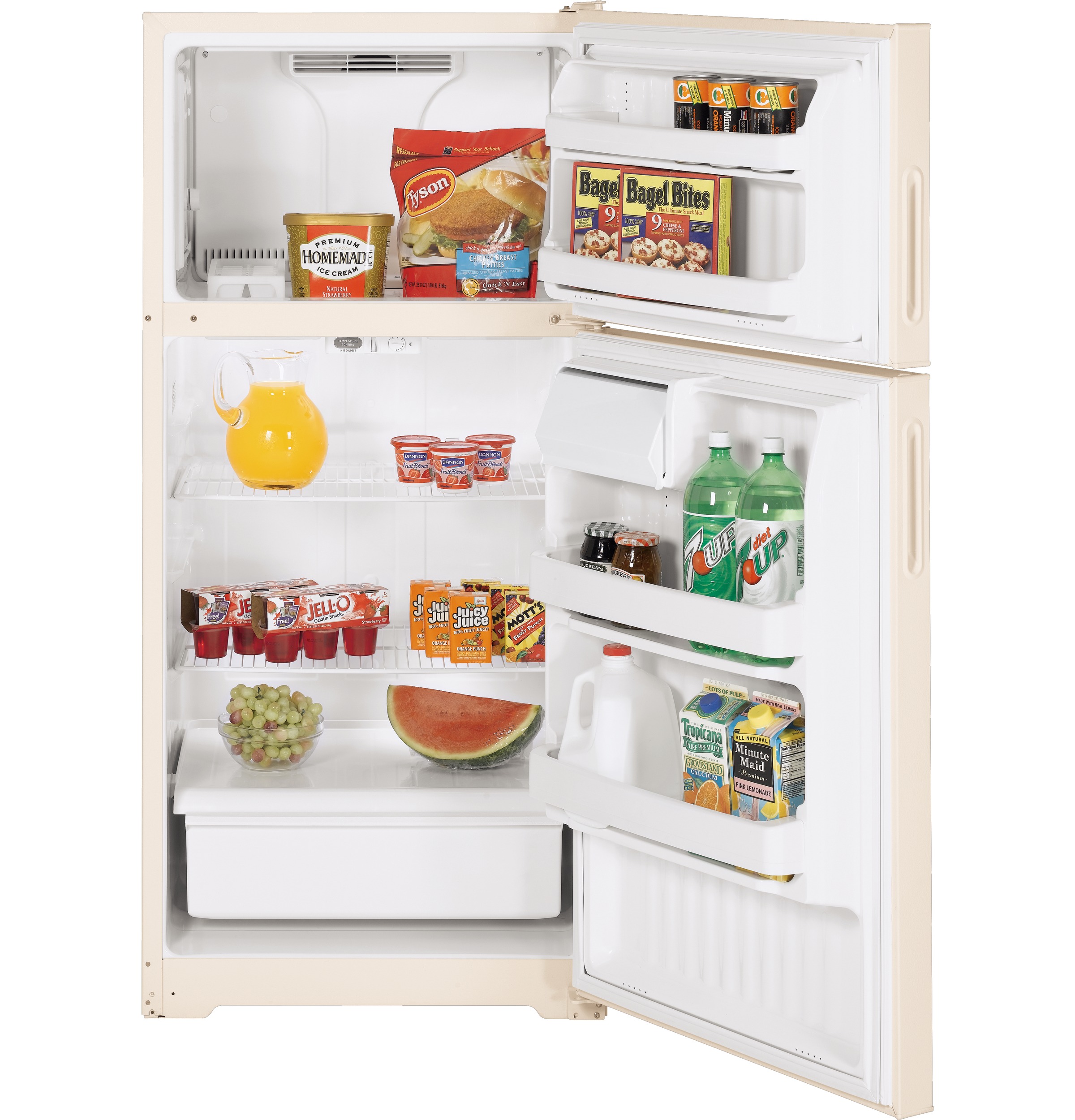 15.6 Cu. Ft. Top-Freezer Refrigerator HTR16ABSLCC