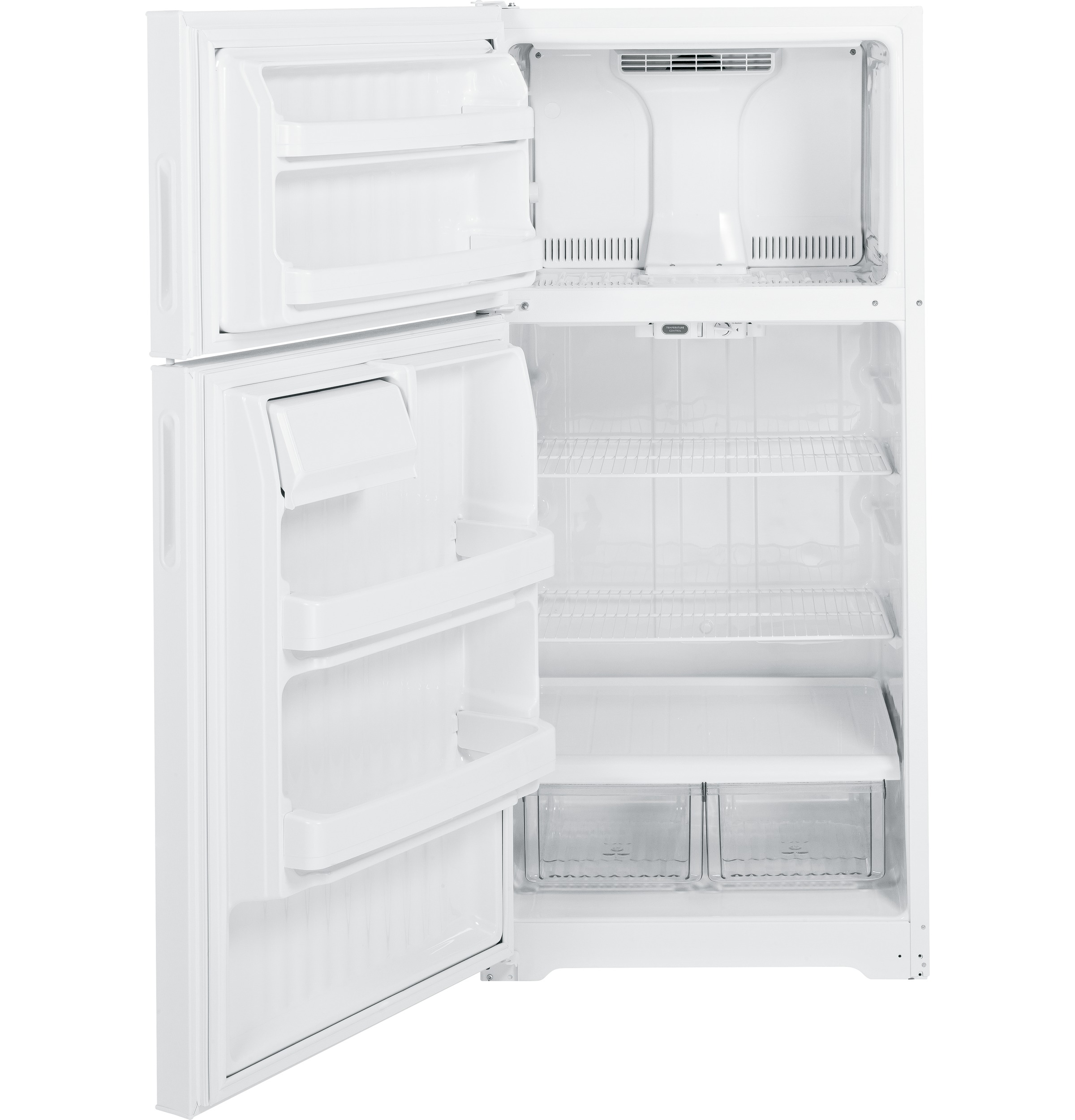 15.6 Cu. Ft. Top-Freezer Refrigerator HTR16BBELWW, product image 4 of 7
