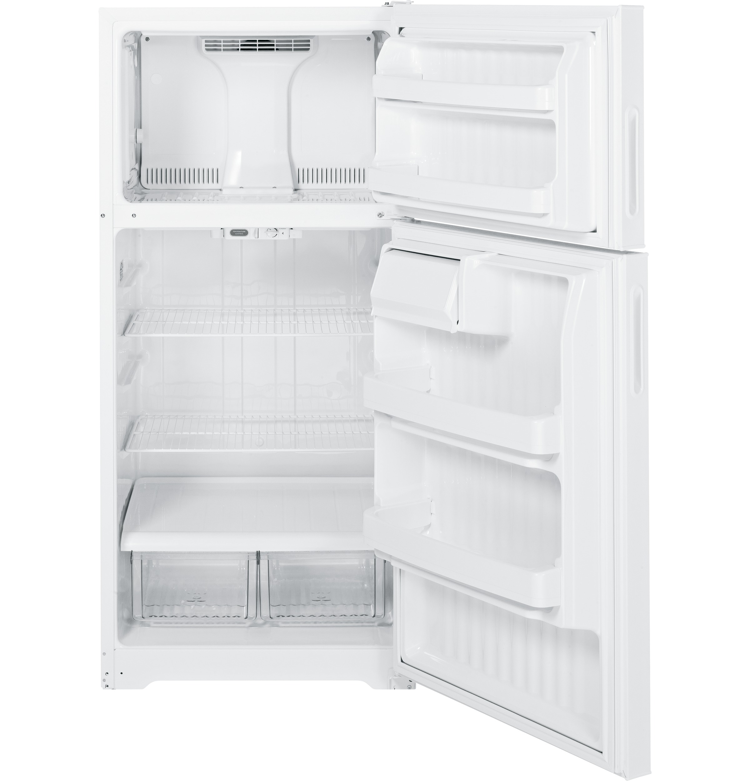 15.6 Cu. Ft. Top-Freezer Refrigerator HTR16BBERWW, product image 3 of 7