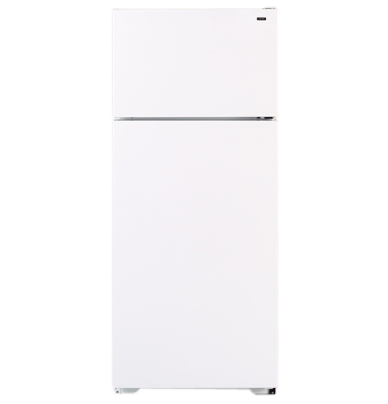 17.6 Cu. Ft. Top Freezer Refrigerator HTR18ABMWW, product image 2 of 2