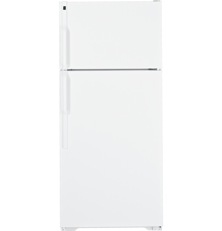 16.6 Cu. Ft. Top-Freezer Refrigerator HTS17CBDWW, product image 2 of 4