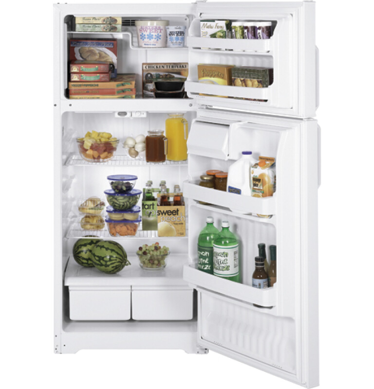 16.6 Cu. Ft. Top-Freezer Refrigerator HTS17CBTWW