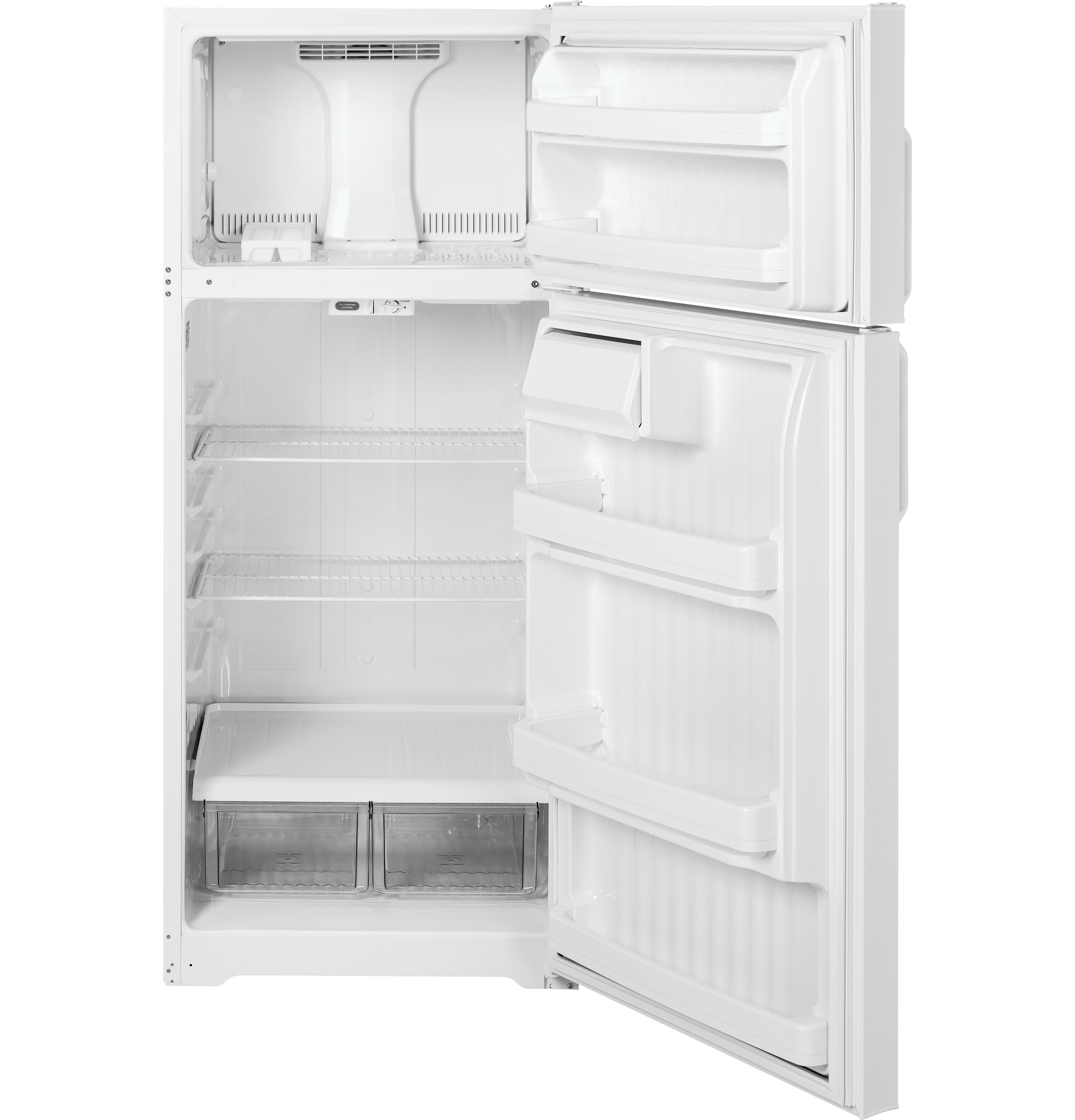 18.1 Cu. Ft. Top-Freezer Refrigerator HTS18BBEWW, product image 4 of 7