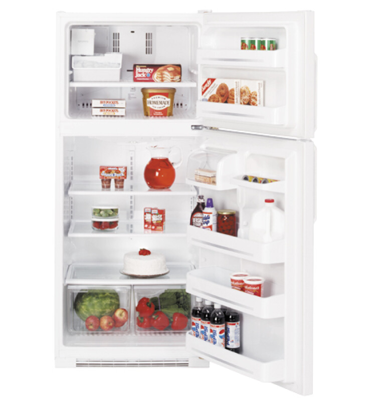 20.0 Cu. Ft. Top-Freezer Refrigerator HTS20GCNWW, product image 2 of 2