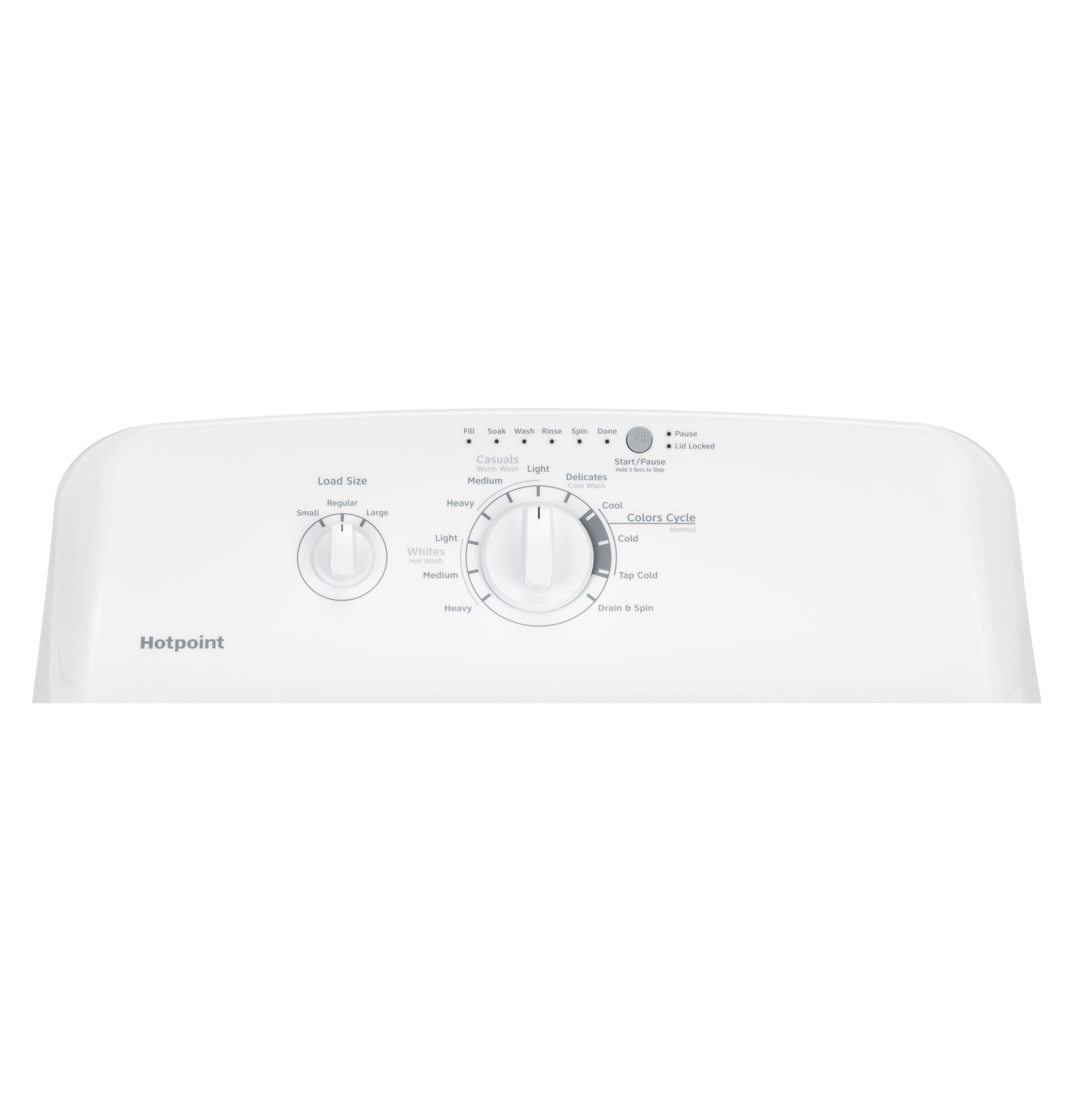 3.8 DOE cu. ft. capacity stainless steel basket washer HTW200ASKWW