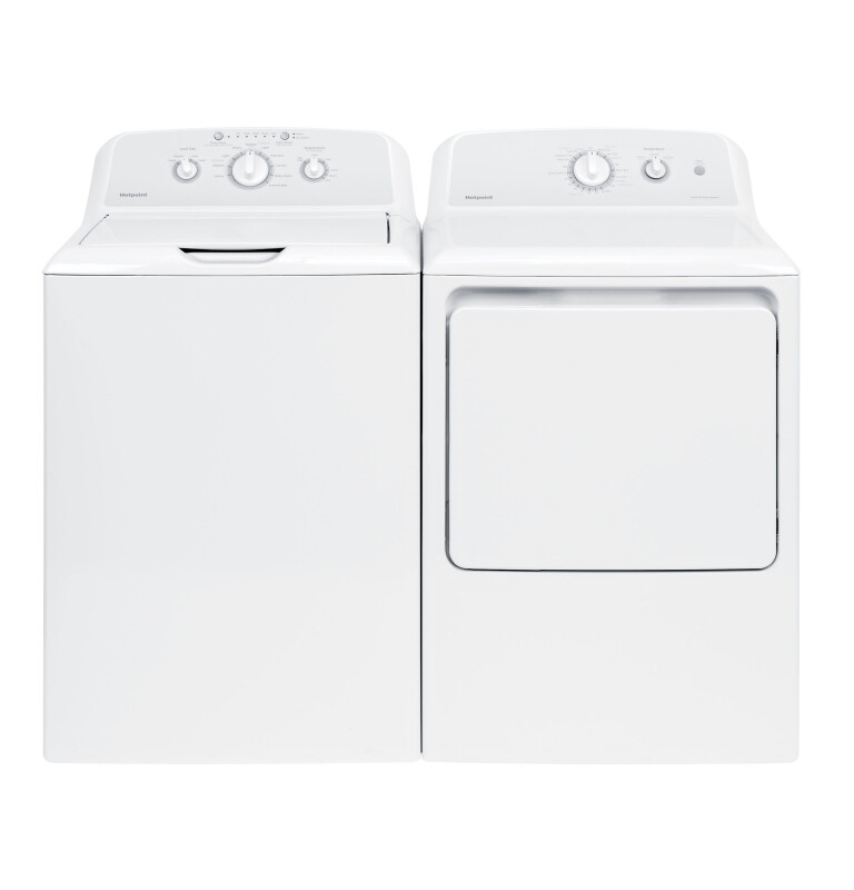 Hotpoint® 3.8 cu. ft. Capacity Washer with Stainless Steel Basket HTW240ASKWS