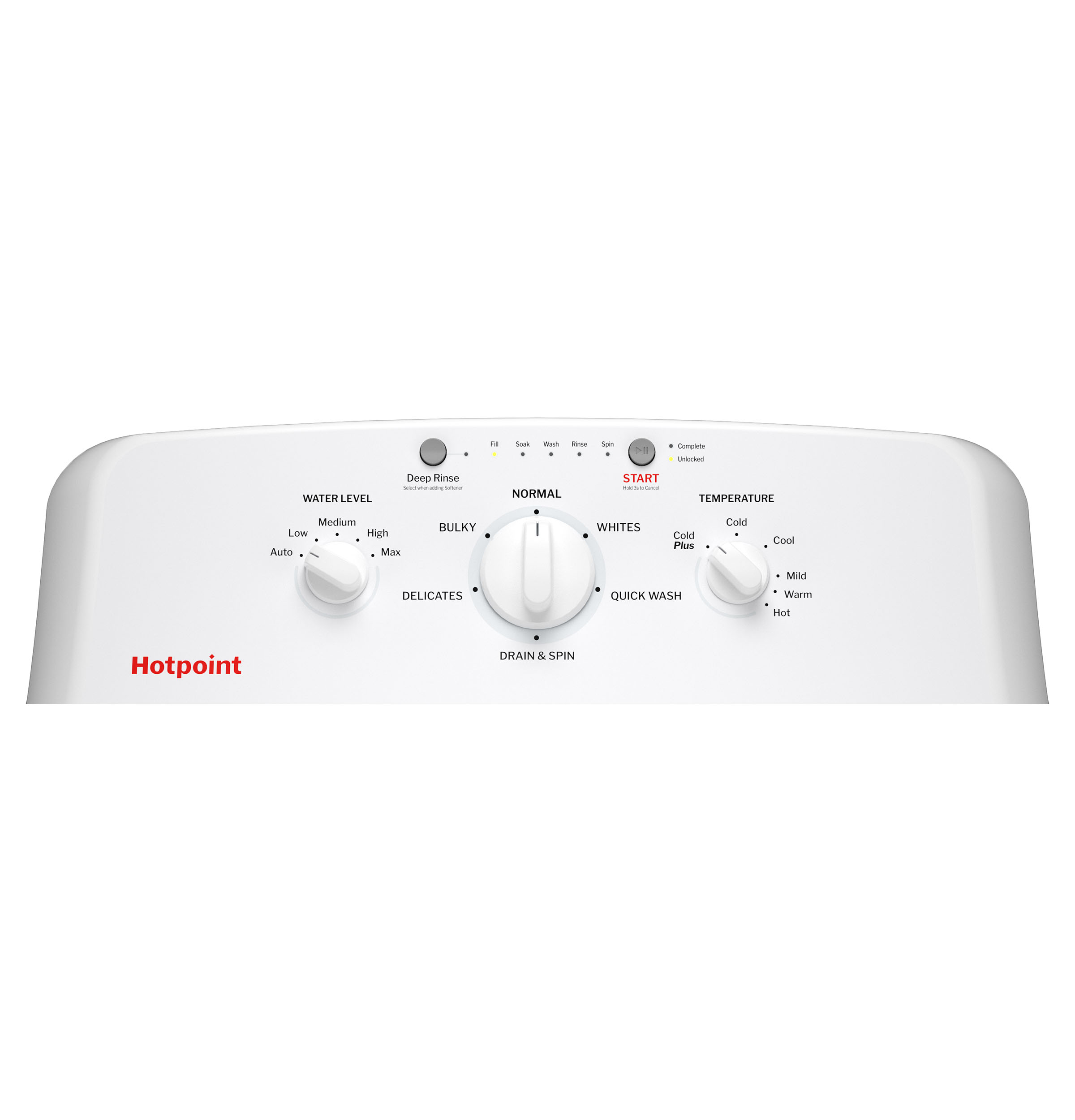 Hotpoint® 4.0 cu. ft. Capacity Washer with Stainless Steel Basket,Cold Plus and Water Level Control view 21