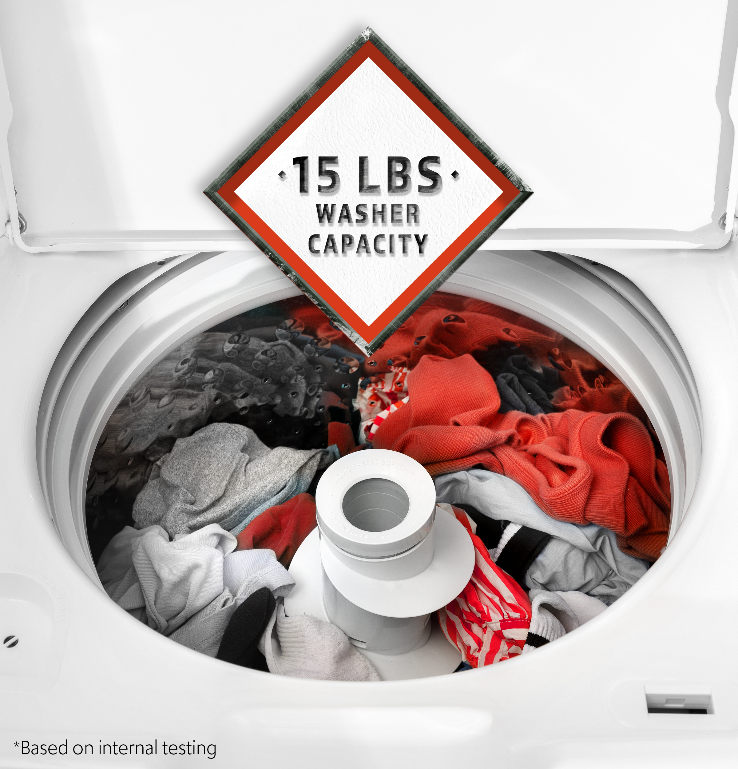 Hotpoint® 4.0 cu. ft. Capacity Washer with Stainless Steel Basket,Cold Plus and Water Level Control view 18